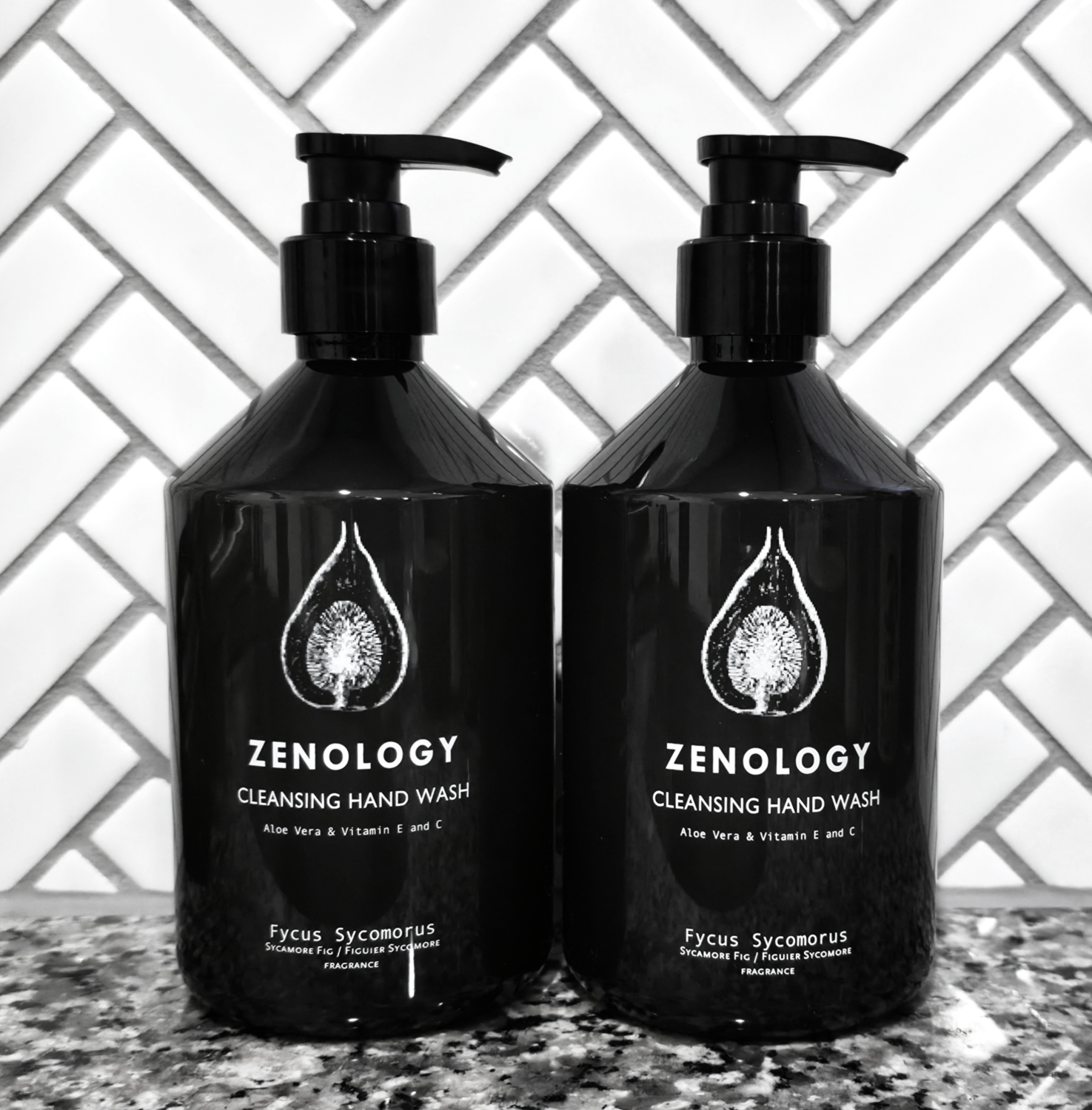 2 PACK Zenology Fycus Sycomorus Cleansing Hand Wash 16.9oz BUNDLE